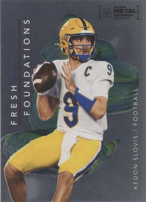 #FF12 Kedon Slovis - 2022 SkyBox Metal Universe Champions - Fresh Foundations