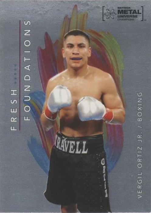 #FF21 Vergil Ortiz Jr. - 2022 SkyBox Metal Universe Champions - Fresh Foundations
