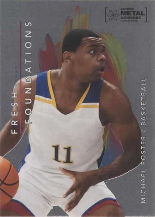 #FF31 Michael Foster - 2022 SkyBox Metal Universe Champions - Fresh Foundations