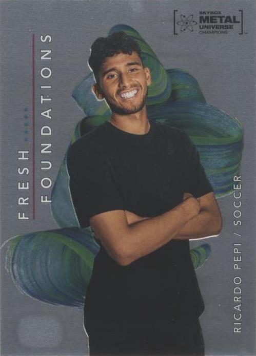 #FF37 Ricardo Pepi - 2022 SkyBox Metal Universe Champions - Fresh Foundations