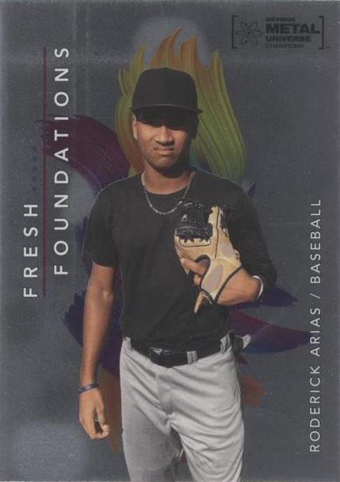 #FF45 Roderick Arias - 2022 SkyBox Metal Universe Champions - Fresh Foundations