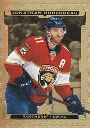 #G-18 Jonathan Huberdeau - Florida Panthers - 2022-23 Upper Deck Tim Hortons - Gold Etchings Hockey