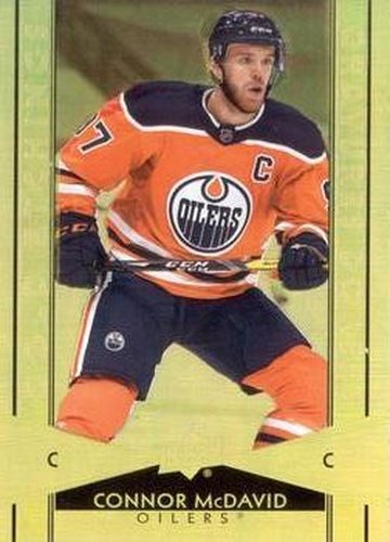 #G-1 Connor McDavid - Edmonton Oilers - 2021-22 Upper Deck Tim Hortons - Gold Etchings Hockey
