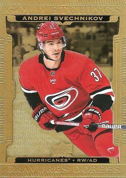 #G-4 Andrei Svechnikov - Carolina Hurricanes - 2022-23 Upper Deck Tim Hortons - Gold Etchings Hockey