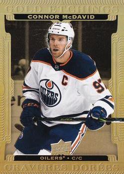 #G-6 Connor McDavid - Edmonton Oilers - 2022-23 Upper Deck Tim Hortons - Gold Etchings Hockey