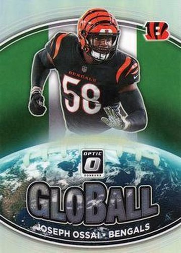 #GB-2 Joseph Ossai - Cincinnati Bengals - 2021 Donruss Optic - GloBall Football