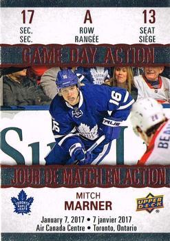 #GDA-13 Mitch Marner - Toronto Maple Leafs - 2017-18 Upper Deck Tim Hortons - Game Day Action Hockey