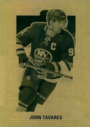 #GE-6 John Tavares - New York Islanders - 2018-19 Upper Deck Tim Hortons - Gold Etchings Hockey
