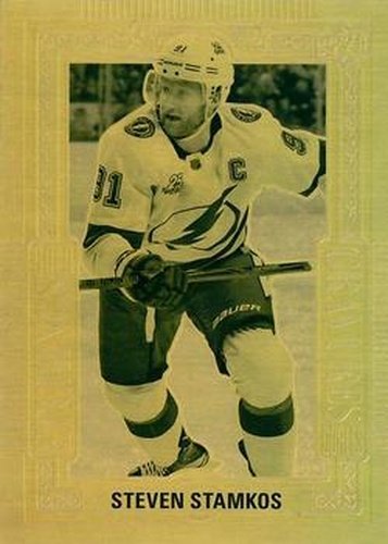 #GE-8 Steven Stamkos - Tampa Bay Lightning - 2018-19 Upper Deck Tim Hortons - Gold Etchings Hockey