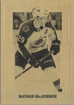 #GE-9 Nathan MacKinnon - Colorado Avalanche - 2018-19 Upper Deck Tim Hortons - Gold Etchings Hockey