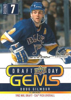 #GEM21 Doug Gilmour - St. Louis Blues - 2009-10 Upper Deck - Draft Day Gems Hockey