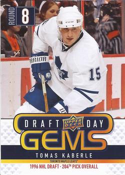#GEM3 Tomas Kaberle - Toronto Maple Leafs - 2009-10 Upper Deck - Draft Day Gems Hockey
