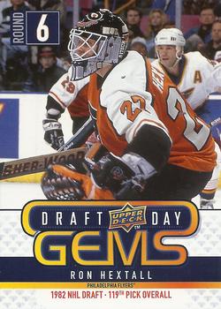 #GEM7 Ron Hextall - Philadelphia Flyers - 2009-10 Upper Deck - Draft Day Gems Hockey