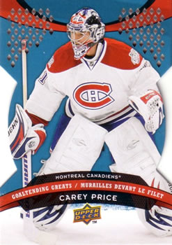 #GG1 Carey Price - Montreal Canadiens - 2009-10 Upper Deck McDonald's - Goaltending Greats Hockey