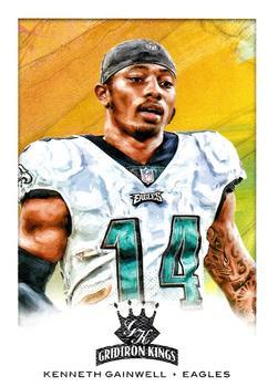 #GK-15 Kenneth Gainwell - Philadelphia Eagles - 2021 Panini Chronicles - Gridiron Kings Football