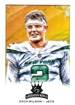 #GK-2 Zach Wilson - New York Jets - 2021 Panini Chronicles - Gridiron Kings Football