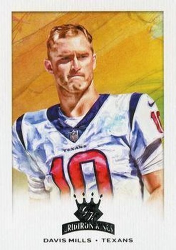 #GK-8 Davis Mills - Houston Texans - 2021 Panini Chronicles - Gridiron Kings Football