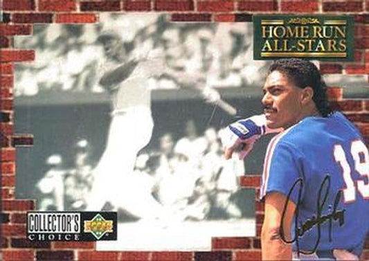 #HA1 Juan Gonzalez - Texas Rangers - 1994 Collector's Choice - Home Run All-Stars Baseball