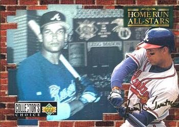 #HA7 David Justice - Atlanta Braves - 1994 Collector's Choice - Home Run All-Stars Baseball