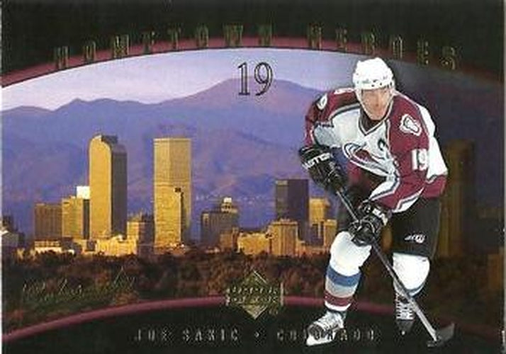 #HH1 Joe Sakic - Colorado Avalanche - 2005-08 Upper Deck - Hometown Heroes Hockey