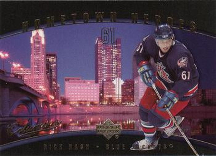 #HH18 Rick Nash - Columbus Blue Jackets - 2005-08 Upper Deck - Hometown Heroes Hockey