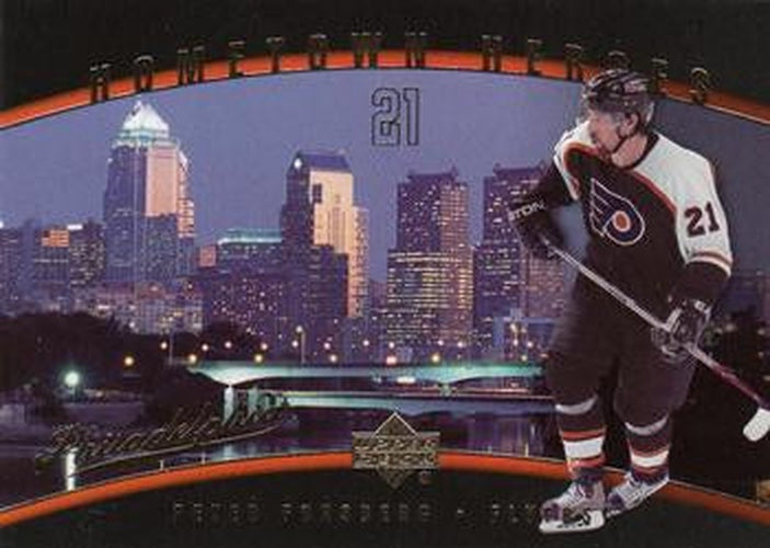 #HH19 Peter Forsberg - Philadelphia Flyers - 2005-08 Upper Deck - Hometown Heroes Hockey