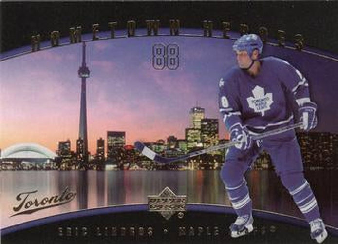 #HH27 Eric Lindros - Toronto Maple Leafs - 2005-08 Upper Deck - Hometown Heroes Hockey