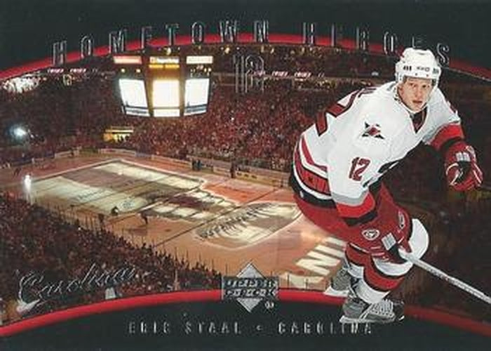 #HH33 Eric Staal - Carolina Hurricanes - 2005-08 Upper Deck - Hometown Heroes Hockey