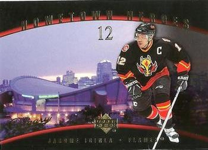 #HH4 Jarome Iginla - Calgary Flames - 2005-08 Upper Deck - Hometown Heroes Hockey