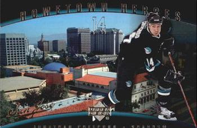 #HH40 Jonathan Cheechoo - San Jose Sharks - 2005-08 Upper Deck - Hometown Heroes Hockey