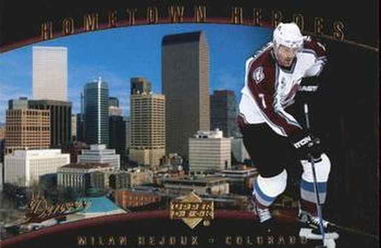 #HH43 Milan Hejduk - Colorado Avalanche - 2005-08 Upper Deck - Hometown Heroes Hockey