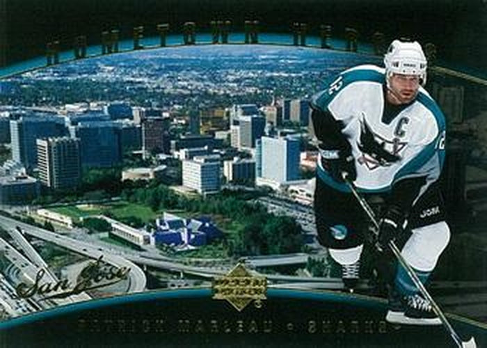 #HH44 Patrick Marleau - San Jose Sharks - 2005-08 Upper Deck - Hometown Heroes Hockey
