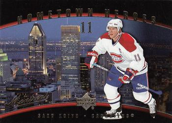 #HH7 Saku Koivu - Montreal Canadiens - 2005-08 Upper Deck - Hometown Heroes Hockey