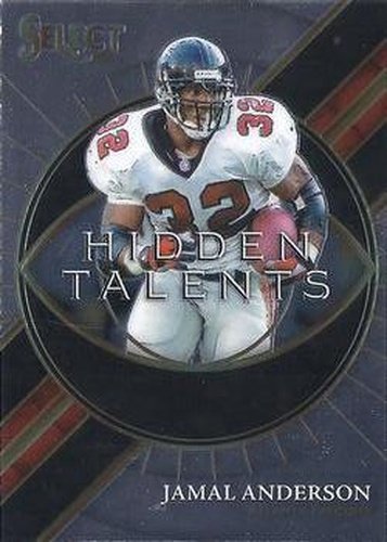 #HT-11 Jamal Anderson - Atlanta Falcons - 2021 Panini Select - Hidden Talents Football
