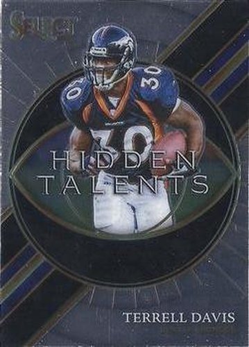 #HT-13 Terrell Davis - Denver Broncos - 2021 Panini Select - Hidden Talents Football