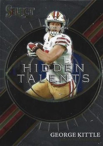 #HT-17 George Kittle - San Francisco 49ers - 2021 Panini Select - Hidden Talents Football