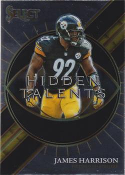 #HT-23 James Harrison - Pittsburgh Steelers - 2021 Panini Select - Hidden Talents Football