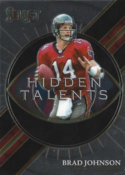 #HT-24 Brad Johnson - Tampa Bay Buccaneers - 2021 Panini Select - Hidden Talents Football