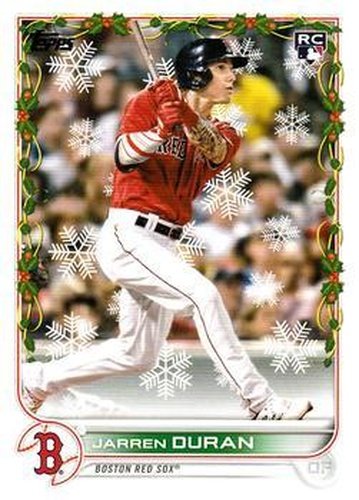 #HW101b Jarren Duran - Boston Red Sox - 2022 Topps Holiday Baseball