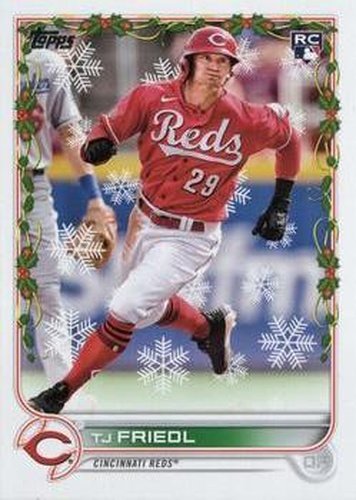 #HW109 TJ Friedl - Cincinnati Reds - 2022 Topps Holiday Baseball