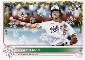 #HW112b CJ Abrams - Washington Nationals - 2022 Topps Holiday Baseball
