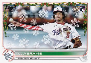 #HW112d CJ Abrams - Washington Nationals - 2022 Topps Holiday Baseball