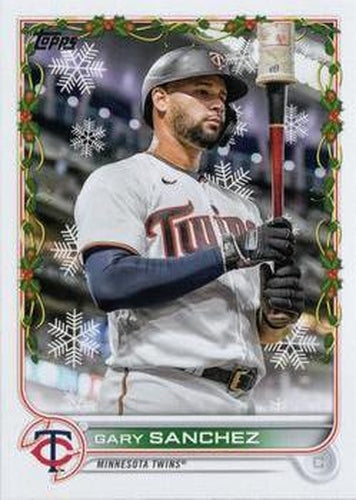 #HW119 Gary Sanchez - Minnesota Twins - 2022 Topps Holiday Baseball