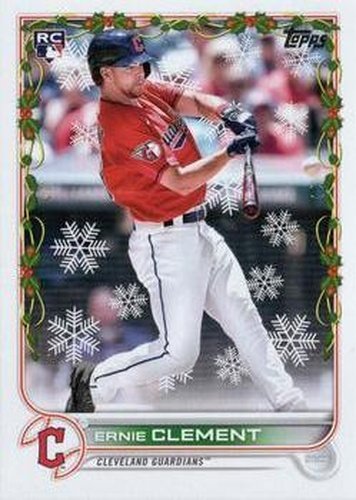 #HW11 Ernie Clement - Cleveland Guardians - 2022 Topps Holiday Baseball