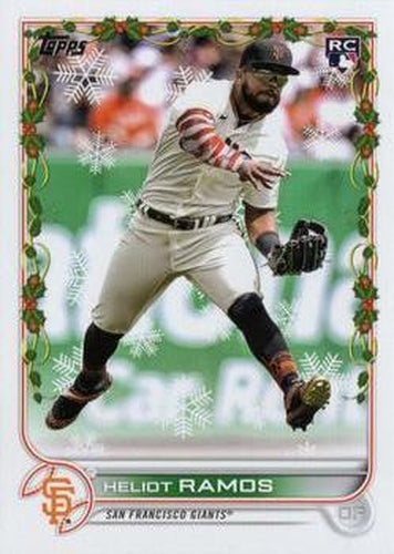 #HW121b Heliot Ramos - San Francisco Giants - 2022 Topps Holiday Baseball