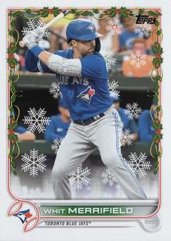 #HW125 Whit Merrifield - Toronto Blue Jays - 2022 Topps Holiday Baseball