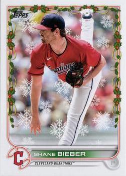 #HW126 Shane Bieber - Cleveland Guardians - 2022 Topps Holiday Baseball