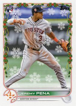 #HW129 Jeremy Pena - Houston Astros - 2022 Topps Holiday Baseball
