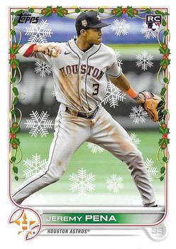 #HW129b Jeremy Pena - Houston Astros - 2022 Topps Holiday Baseball