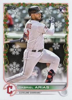 #HW12 Gabriel Arias - Cleveland Guardians - 2022 Topps Holiday Baseball
